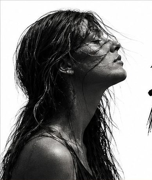 Zwart-wit portret uit het Freedom Behind Bars moodboard